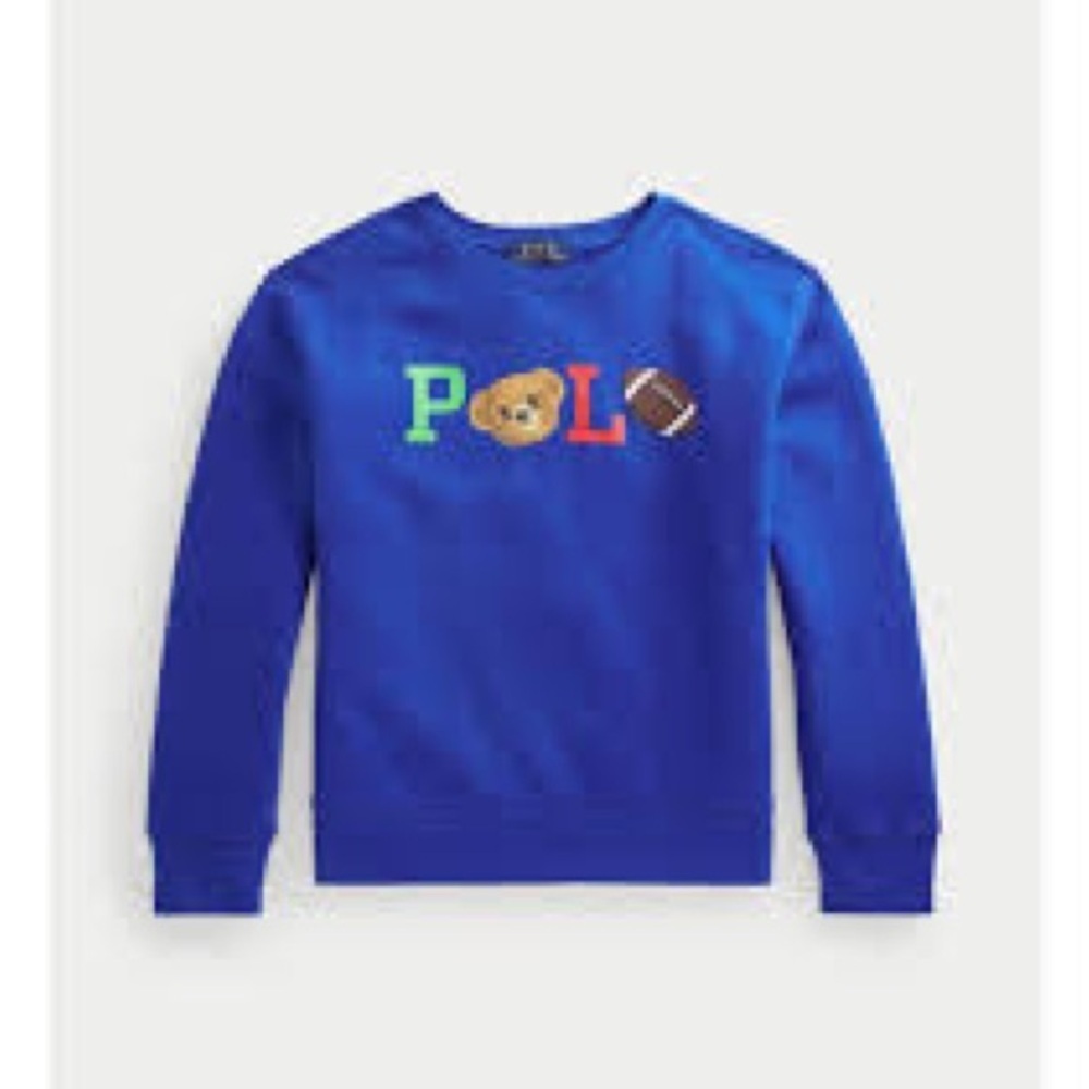 Polo Ralph Lauren Royal Blue Graphic Sweatshirt